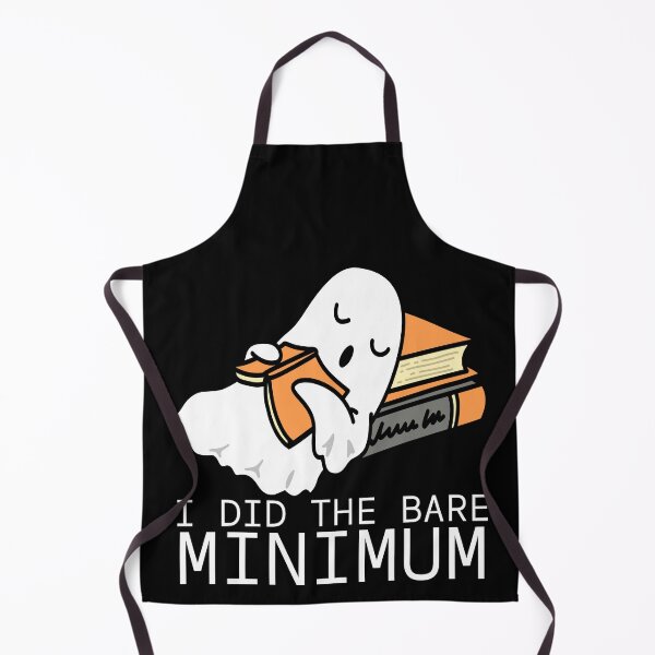 Item preview, I did the bare minimum Funny Ghost Halloween T-Shirt designed and sold by OldSkullDesigns.