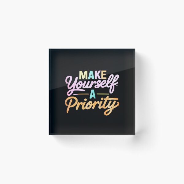 Item preview, Womens World Mental Health day Awareness Make Yourself a Priority designed and sold by itsnothatweird.