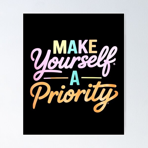 Item preview, Womens World Mental Health day Awareness Make Yourself a Priority designed and sold by itsnothatweird.