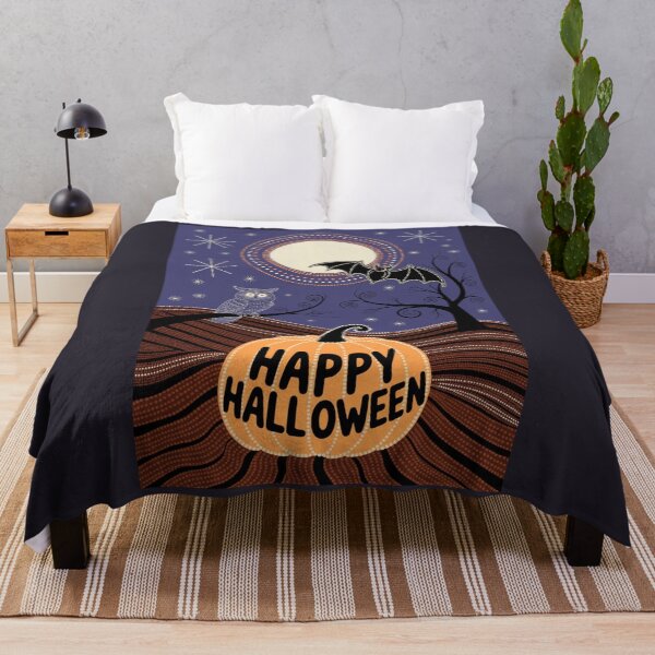 Item preview, Spirit of Halloween – Glowing Dot Art Night Scene designed and sold by Syrupulse.