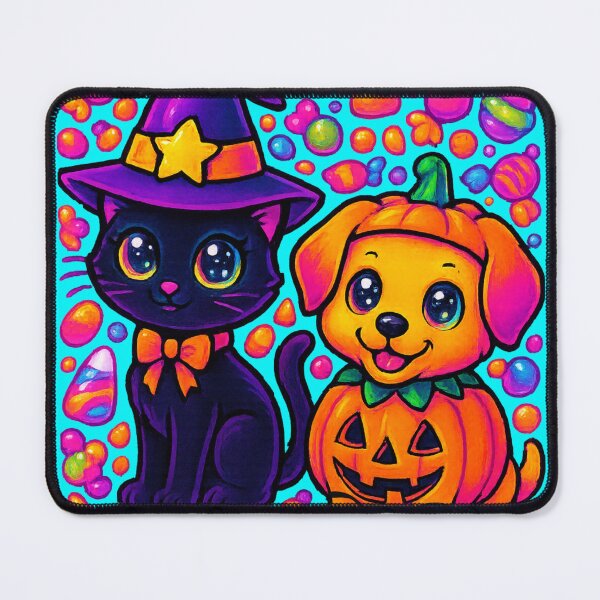 Item preview, Witch Kitty and Pumpkin Puppy designed and sold by Dragon Space.
