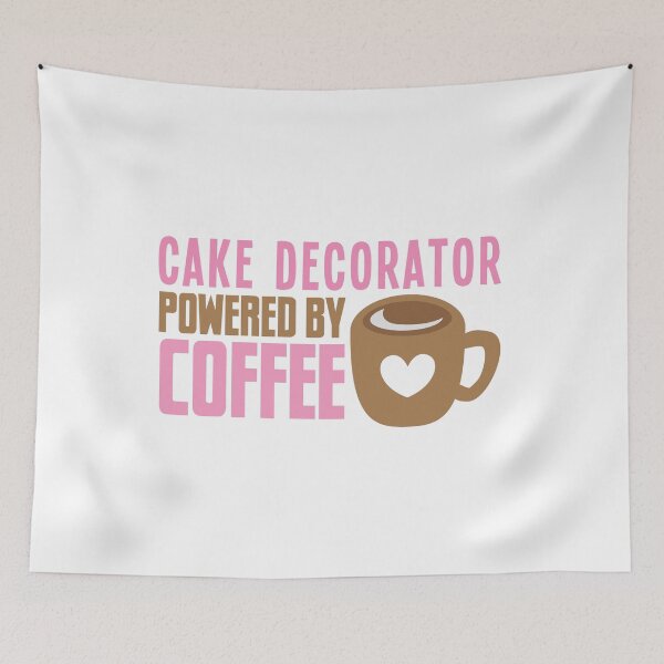 Item preview, CAKE DECORATOR powered by coffee designed and sold by jazzydevil.