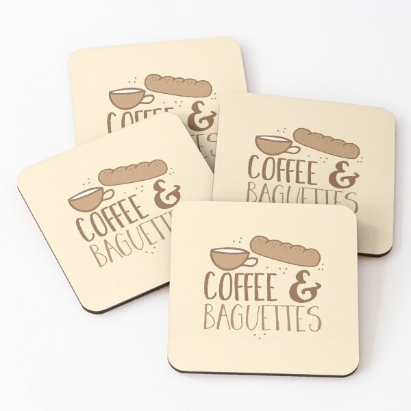 Item preview, Coffee and Baguettes designed and sold by jazzydevil.