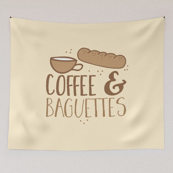 Item preview, Coffee and Baguettes designed and sold by jazzydevil.
