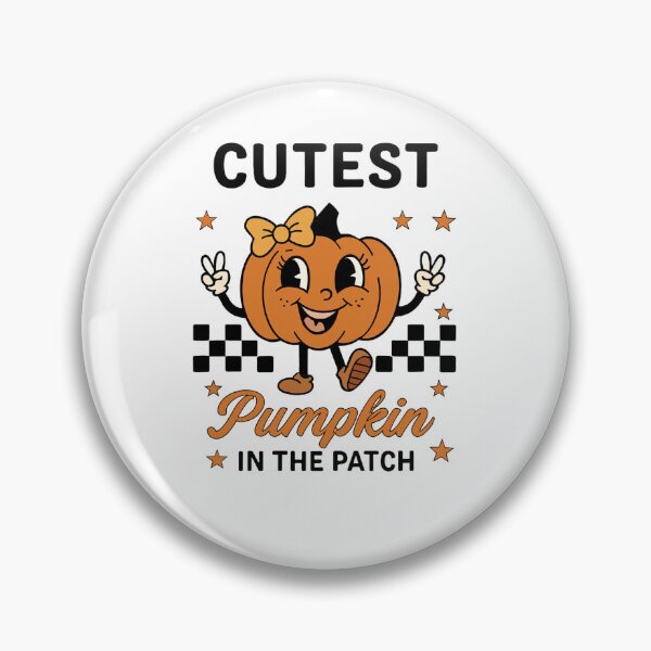 Item preview, Cute Cartoon Pumpkin Character Design designed and sold by RuweisVibes.