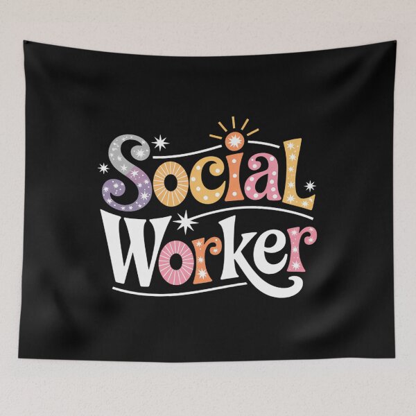 Item preview, Social Worker Halloween School Social Work Ghost Funny designed and sold by tearbytea.