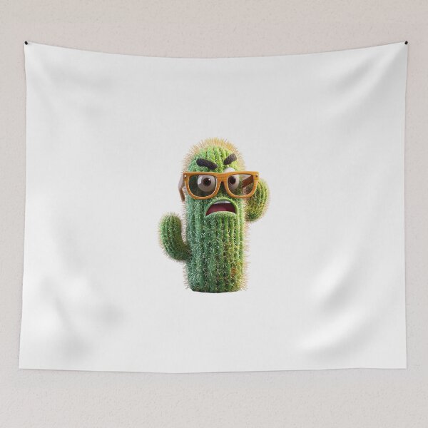 Item preview, Cool Cactus Cartoon designed and sold by IssaraStudio.