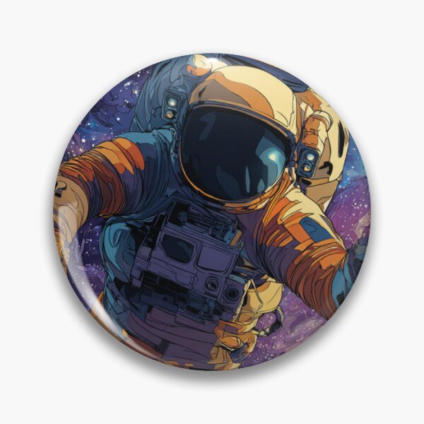 Item preview, Galaxy Astronaut Floating in Space designed and sold by GrinGalore.