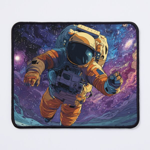 Item preview, Galaxy Astronaut Floating in Space designed and sold by GrinGalore.