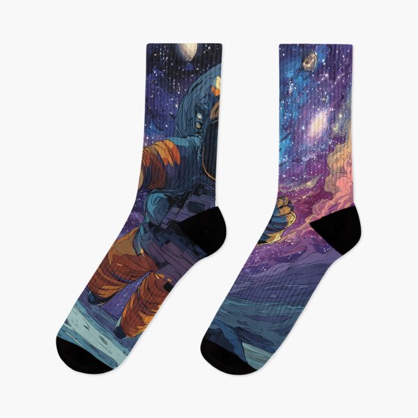 Item preview, Galaxy Astronaut Floating in Space designed and sold by GrinGalore.
