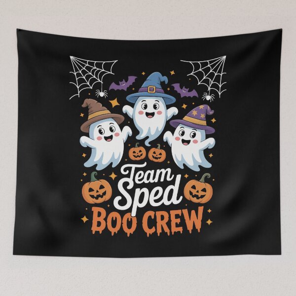 Item preview, SPED Halloween Ghost Cute Teacher designed and sold by tearbytea.