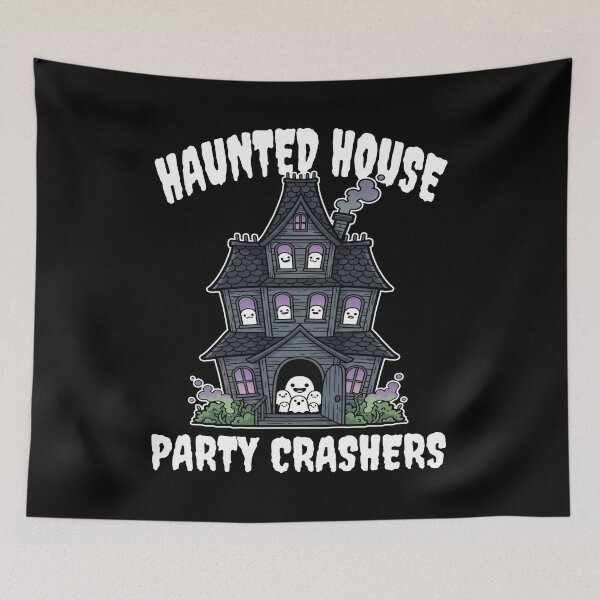 Item preview, HAUNTED HOUSE PARTY CRASHERS - GHOST HALLOWEEN designed and sold by KEF Custom.