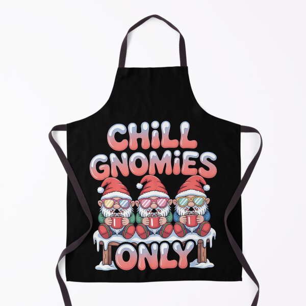 Item preview, chill gnomies - snowball fight gnomes - frosty beard - magical winter gnome - gnome snow angel - winter cabin gnome - holiday season gnome - chilly day gnome - snowflake gnome designed and sold by JansenGS.