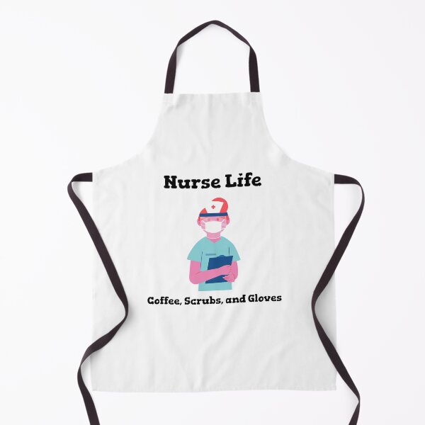Item preview, Nurse Life Coffee Scrubs and Gloves Funny Nurse Quote designed and sold by Ani-24.