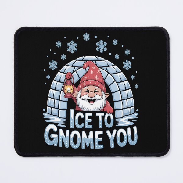 Item preview, winter gnome - holiday gnome - frosty bearded gnome - snow gnome - whimsical gnome - cozy winter vibes - festive gnome - snowy forest gnome - Nordic gnome winter - winter wonderland gnome designed and sold by JansenGS.