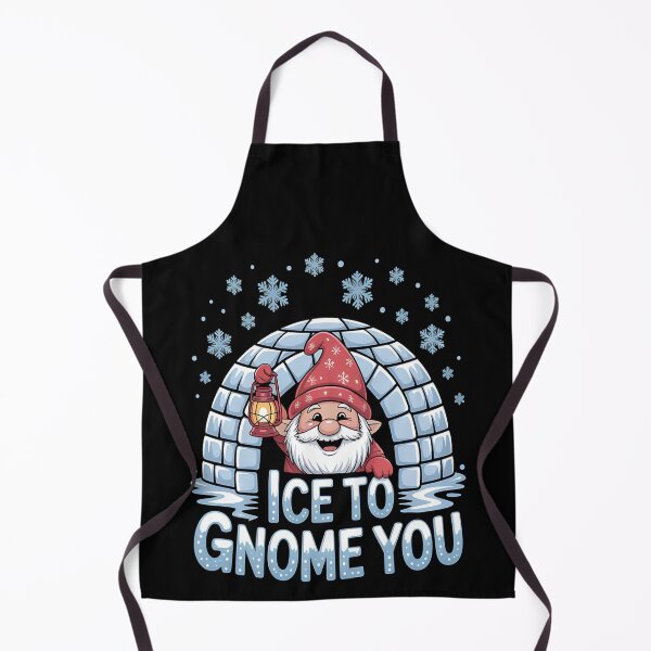 Item preview, winter gnome - holiday gnome - frosty bearded gnome - snow gnome - whimsical gnome - cozy winter vibes - festive gnome - snowy forest gnome - Nordic gnome winter - winter wonderland gnome designed and sold by JansenGS.
