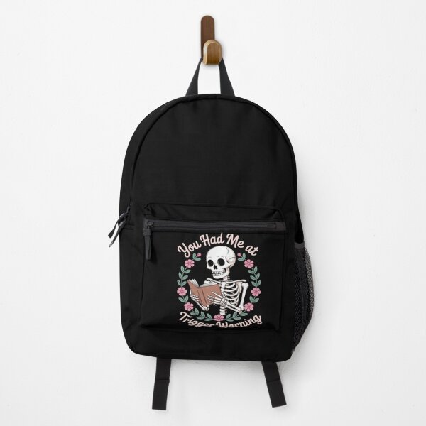 Item preview, Dark Romance Had Me at Trigger Warning Skeleton designed and sold by procionartss.