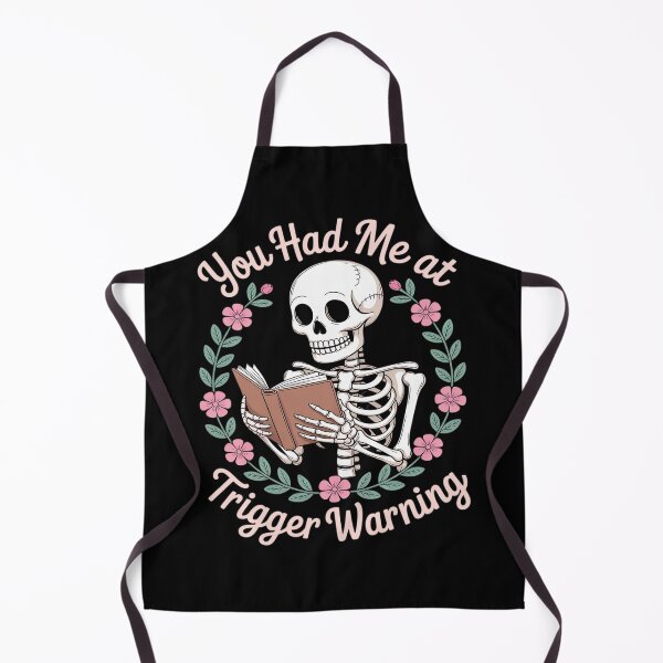 Item preview, Dark Romance Had Me at Trigger Warning Skeleton designed and sold by procionartss.