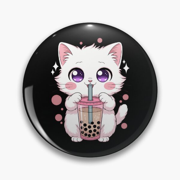 Item preview, Boba Tea Cat Anime Kawaii Bubble Tea Neko designed and sold by VENOM0RIOT.