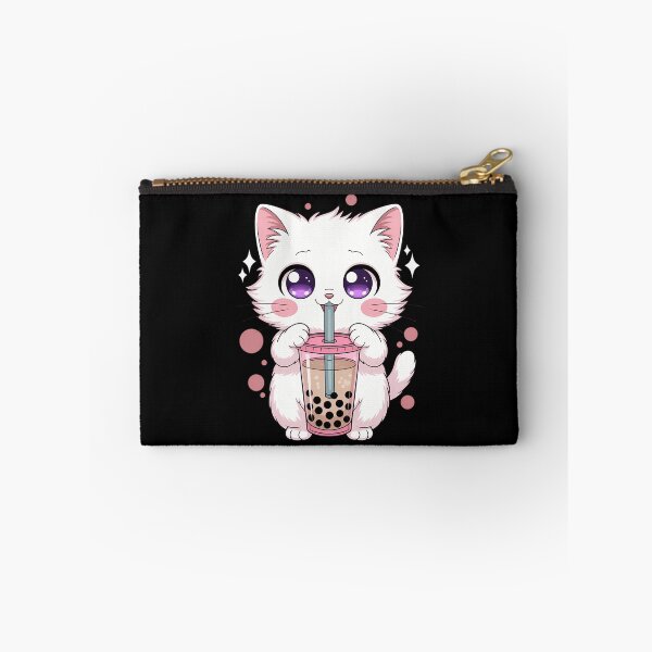 Item preview, Boba Tea Cat Anime Kawaii Bubble Tea Neko designed and sold by VENOM0RIOT.