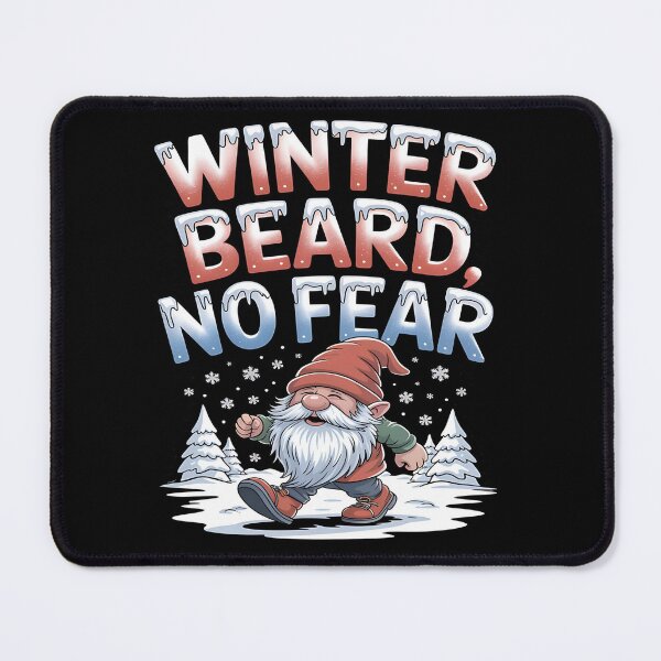 Item preview, winter gnome - holiday gnome - frosty bearded gnome - snow gnome - whimsical gnome - cozy winter vibes - festive gnome - snowy forest gnome - Nordic gnome winter - winter wonderland gnome designed and sold by JansenGS.