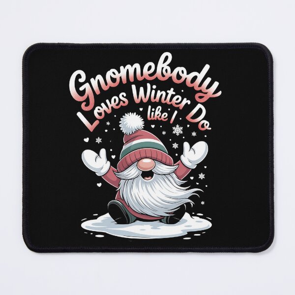 Item preview, chill gnomies - snowball fight gnomes - frosty beard - magical winter gnome - gnome snow angel - winter cabin gnome - holiday season gnome - chilly day gnome - snowflake gnome designed and sold by JansenGS.