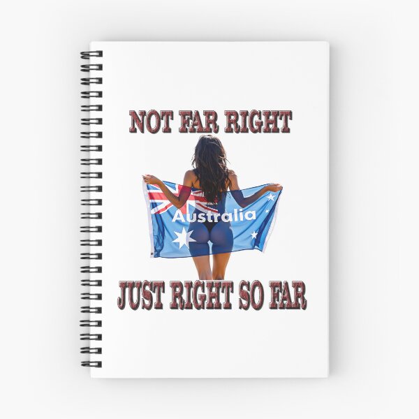 Item preview, Not Far Right, Just Right So Far, Australia designed and sold by Huskyyy Designs.