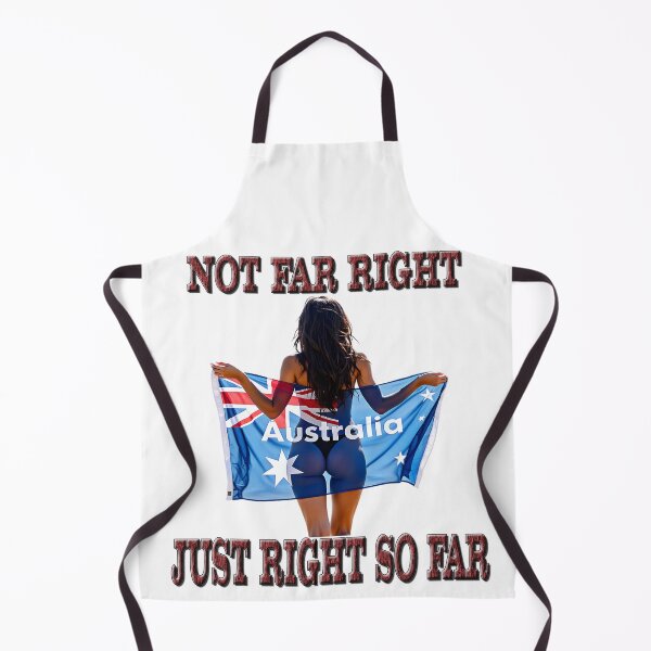 Item preview, Not Far Right, Just Right So Far, Australia designed and sold by Huskyyy Designs.
