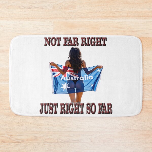 Item preview, Not Far Right, Just Right So Far, Australia designed and sold by Huskyyy Designs.