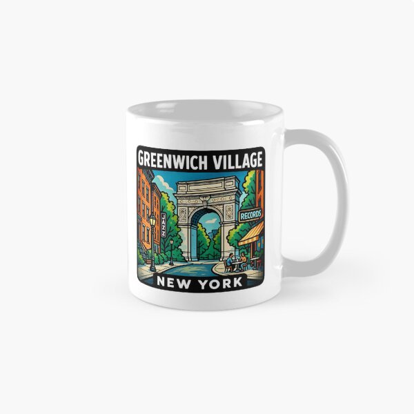 Item preview, Greenwich Village, New York — Washington Square Arch designed and sold by Myra365Art.