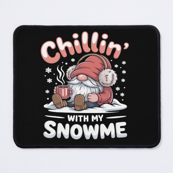 Item preview, winter gnome - holiday gnome - frosty bearded gnome - snow gnome - whimsical gnome - cozy winter vibes - festive gnome - snowy forest gnome - Nordic gnome winter - winter wonderland gnome designed and sold by JansenGS.