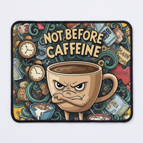 Item preview, Not Before Caffeine designed and sold by Chiknook.