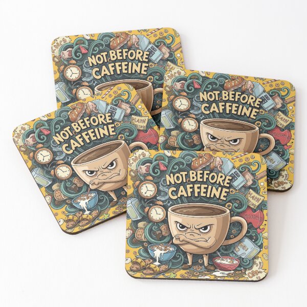 Item preview, Not Before Caffeine designed and sold by Chiknook.