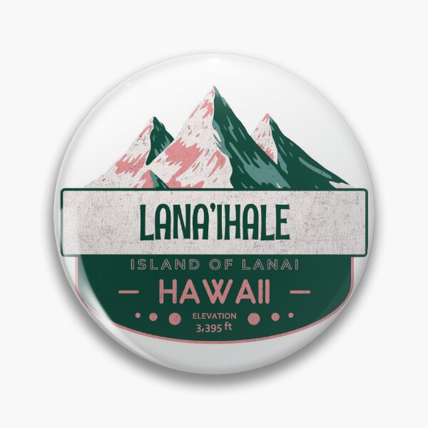 Item preview, Lāna'ihale, Island of Lanai, Hawaii, Mountain Design designed and sold by Wanderful-roads.