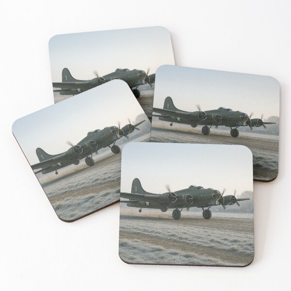 Artikelvorschau, B17 Flying Fortress Winter Ops entworfen und verkauft von Airpower Art.
