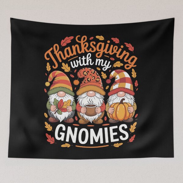 Item preview, Thanksgiving gnomes fall leopard Turkey designed and sold by tearbytea.