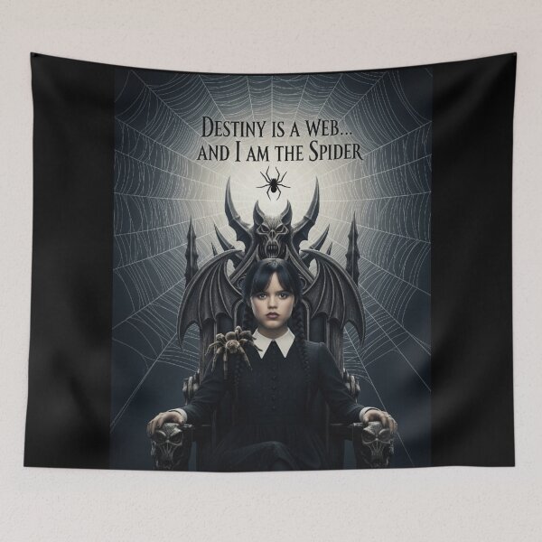 Item preview, Destiny is a web... and I am the spider designed and sold by WednesdayAndYou.