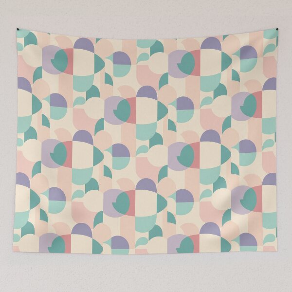 Item preview, Geometric Shapes, Abstract Pastel Modern, Light Theme,  Abstract Stylize, Repeated Texture Pattern (image size 8320x12480) designed and sold by Digital-Davinci.