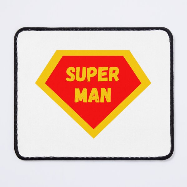 Item preview, Red Yellow Superhero Emblem Super Man Gift Idea designed and sold by Cyganc.