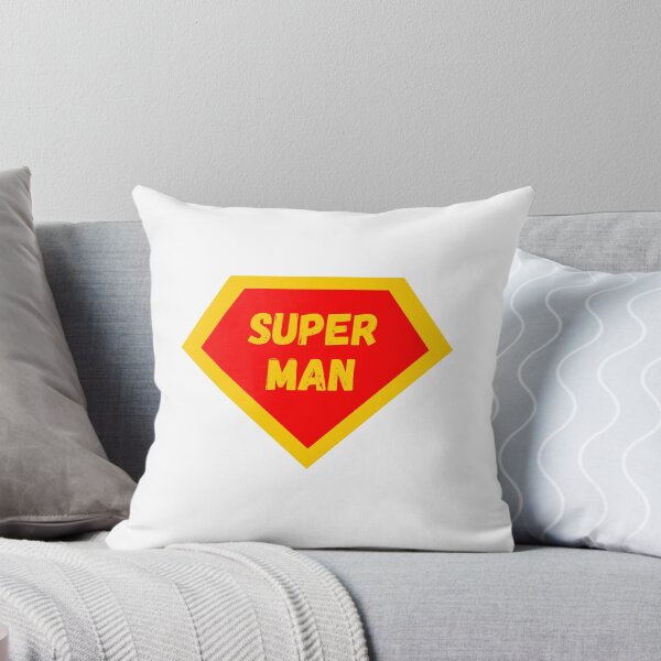 Item preview, Red Yellow Superhero Emblem Super Man Gift Idea designed and sold by Cyganc.