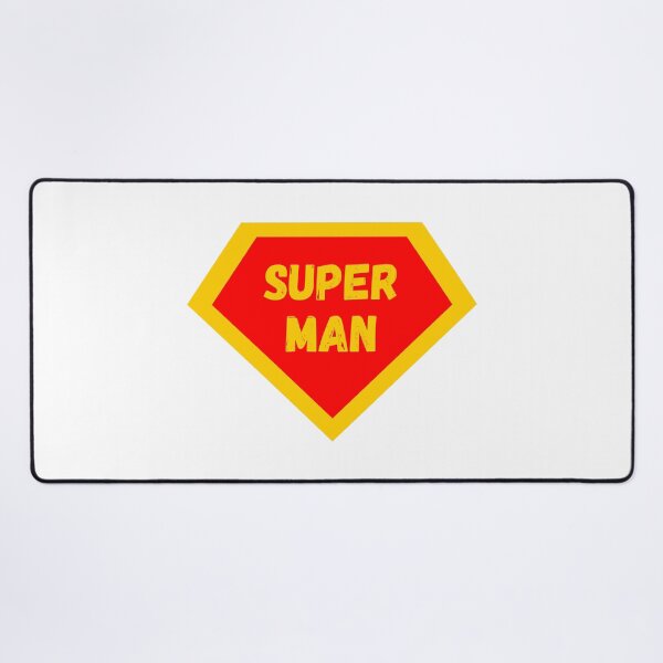 Item preview, Red Yellow Superhero Emblem Super Man Gift Idea designed and sold by Cyganc.