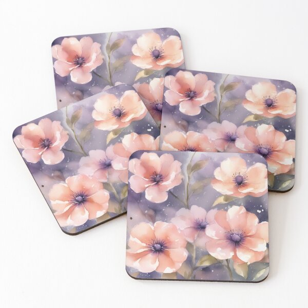 Item preview, Pastel Watercolour Flowers designed and sold by CalmnessbyChoice.