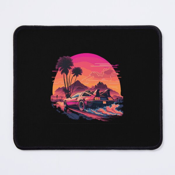 Item preview, Synthwave DeLorean  	 designed and sold by muajlffmish23.