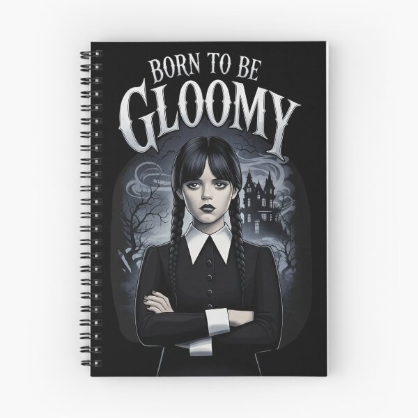 Item preview, Born to be gloomy designed and sold by WednesdayAndYou.