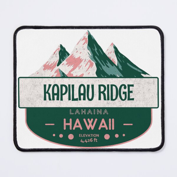 Item preview, Kapilau Ridge, Lahaina, Hawaii, Mountain Design designed and sold by Wanderful-roads.