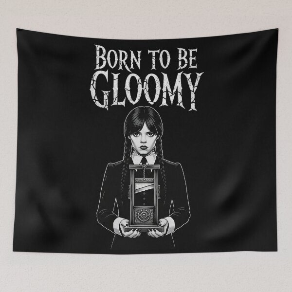 Item preview, Born to be gloomy (guillotine) designed and sold by WednesdayAndYou.