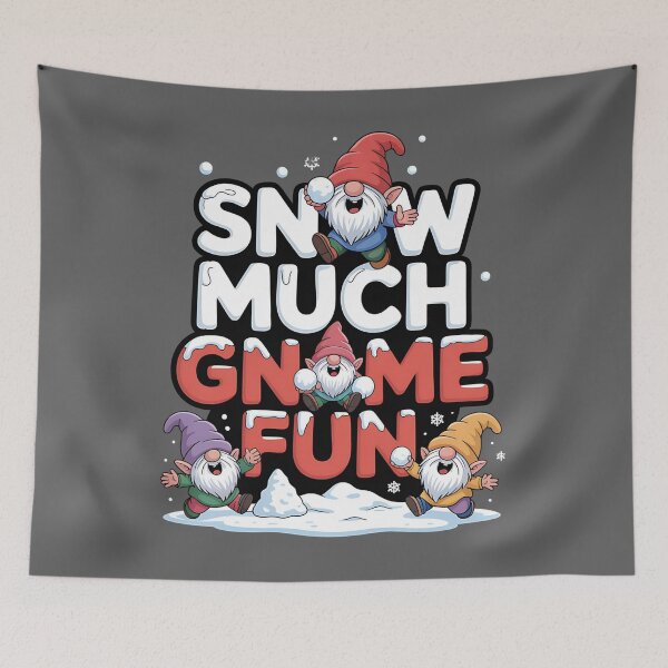 Item preview, winter gnome - holiday gnome - frosty bearded gnome - snow gnome - whimsical gnome - cozy winter vibes - festive gnome - snowy forest gnome - Nordic gnome winter - winter wonderland gnome designed and sold by JansenGS.