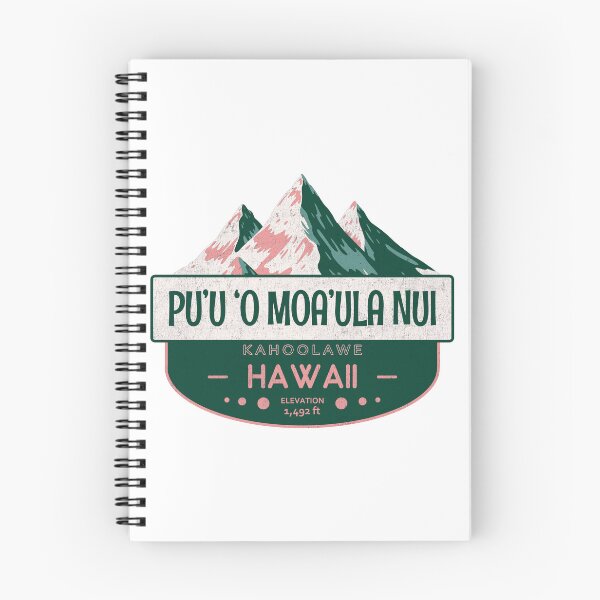 Item preview, Pu'u 'O Moa'ula Nui, Kahoolawe, Hawaii, Mountain Design designed and sold by Wanderful-roads.