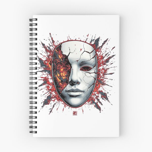 Item preview, Outer Peace – Inner Hell Mask Shirt | Explosive Streetwear Design designed and sold by Designs-by-JK.