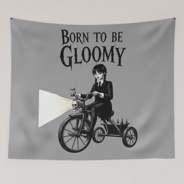 Item preview, Born to be gloomy (tricycle) designed and sold by WednesdayAndYou.